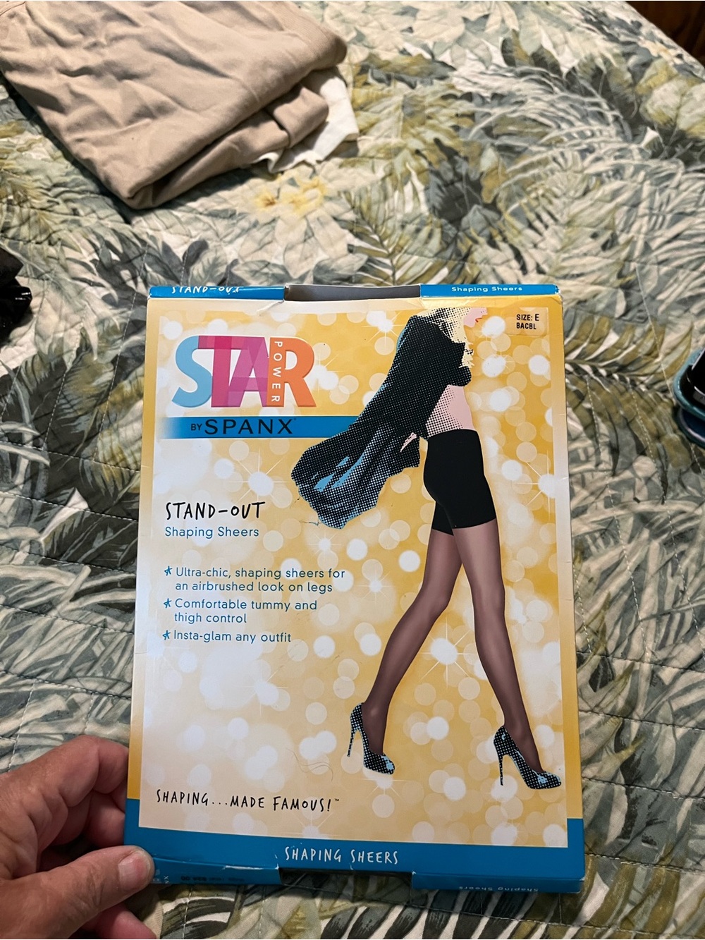 SPANX Sheer Shaping Pantyhose - Black